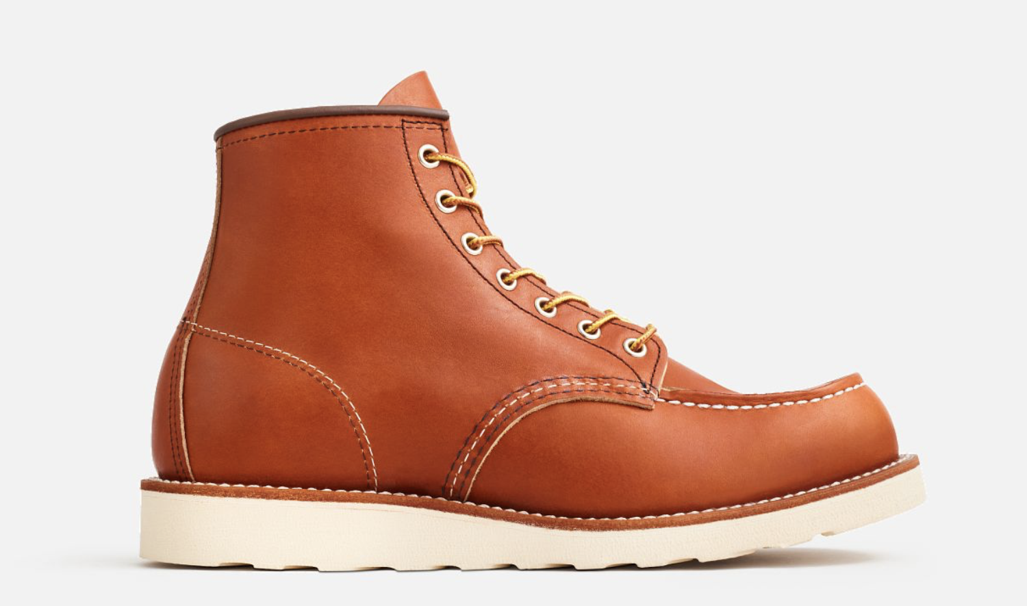 Red wing moc toe on sale sizing