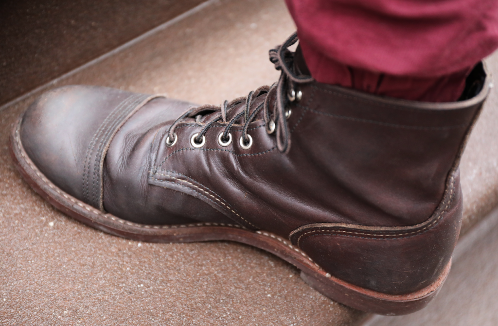 red wing iron ranger work boots