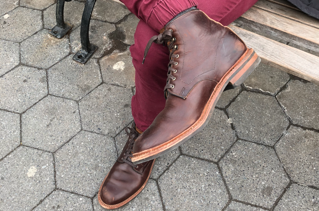 allen edmonds indy boot