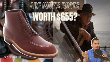 alden indy review indiana jones boots