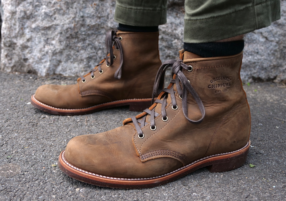 original chippewa 6 service boot