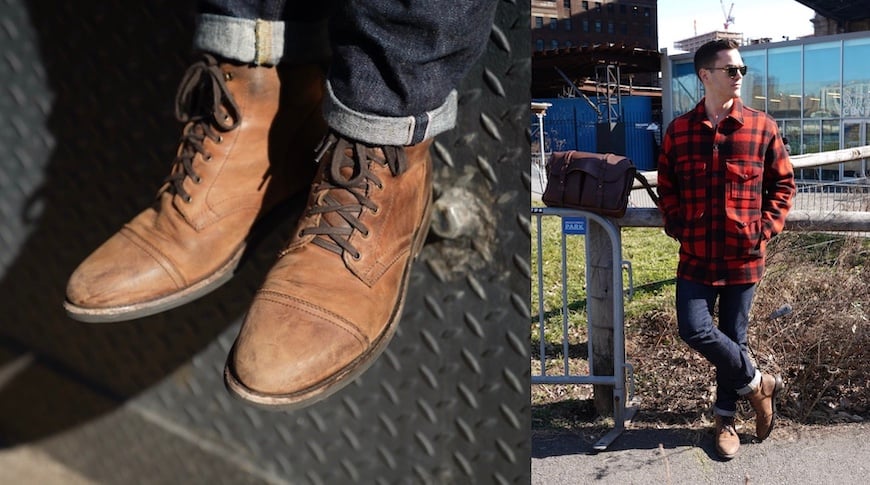 Thursday captain boots terracotta 