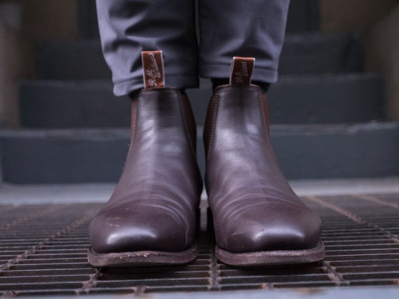 RM Williams Craftsman wrinkles