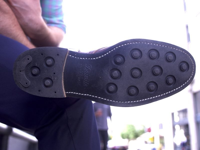 dainite studded sole