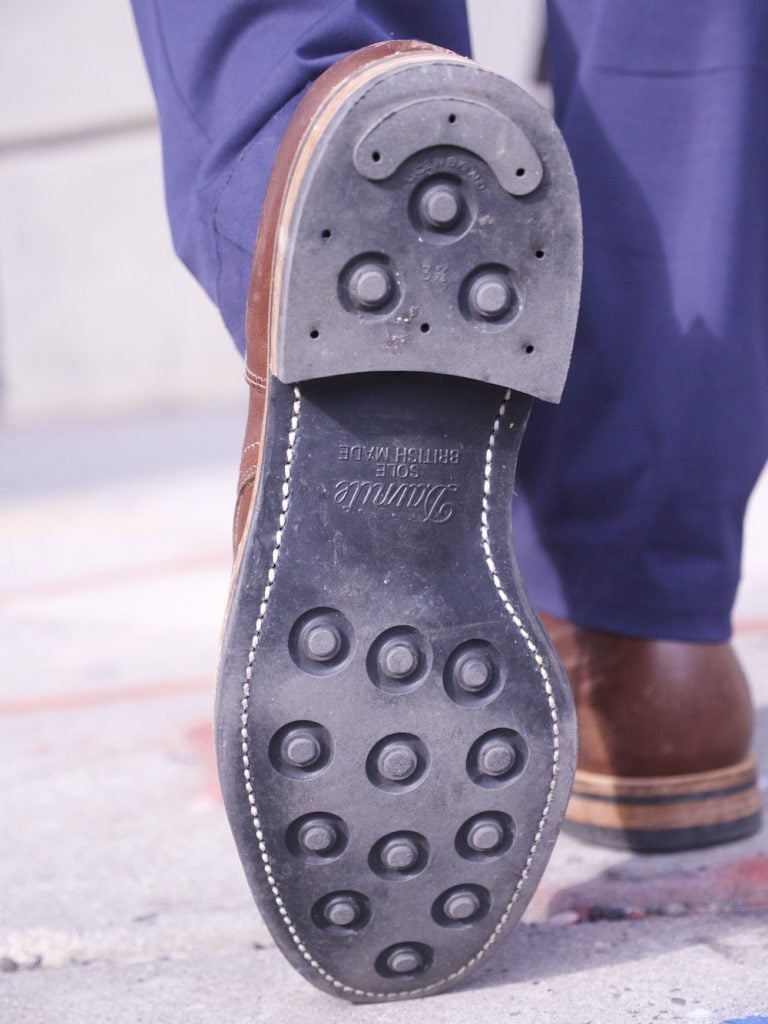 allen edmonds combination tap sole