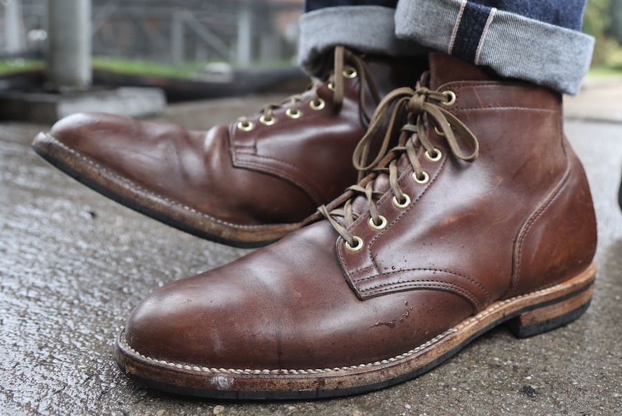 Viberg 2030 service boot review brown chromexcel