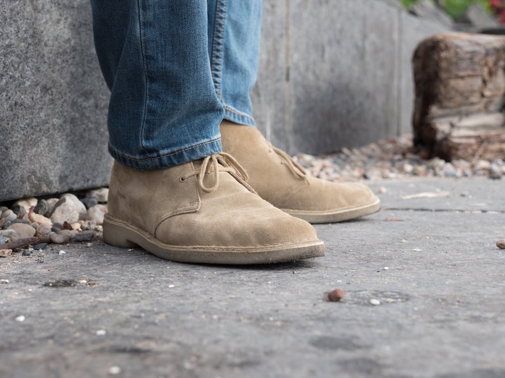 clarks crepe sole