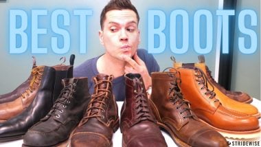 a man pondering the best boots for men