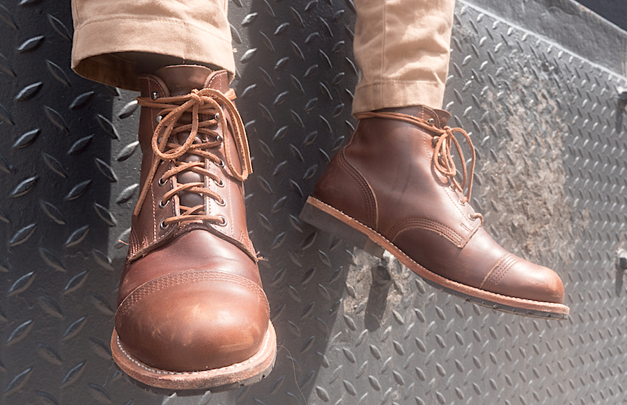 thorogood cap toe boots