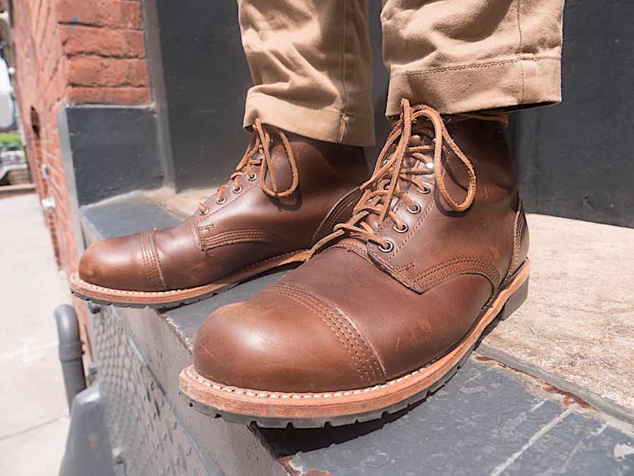 thorogood cap toe boots