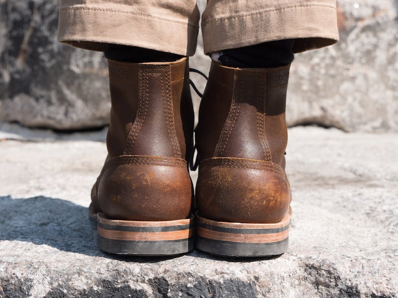 White's military clearance police service boot