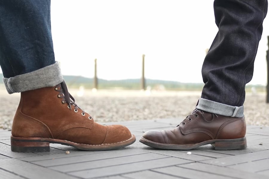 Nicks vs whites boots profile