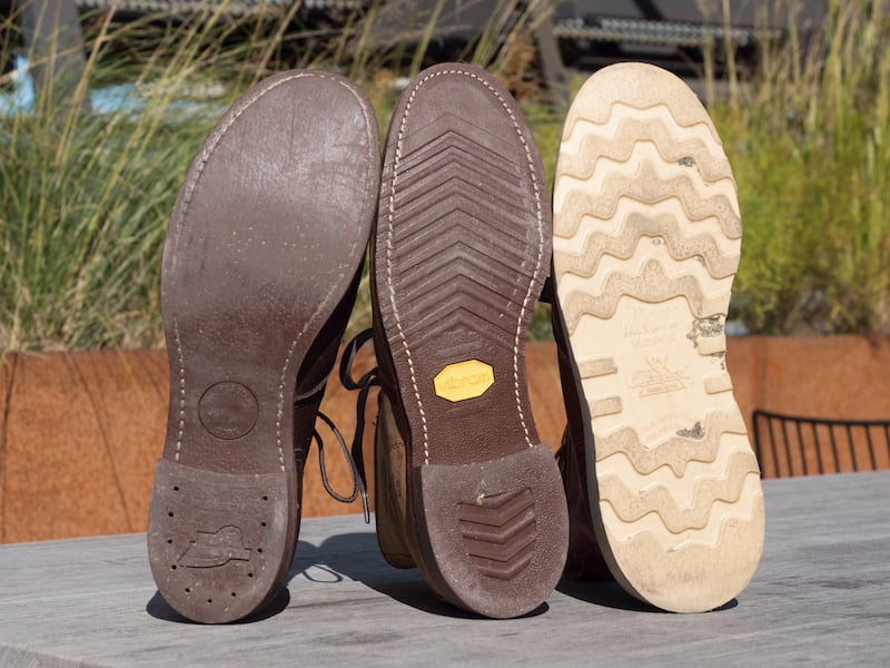 vibram soles slippery