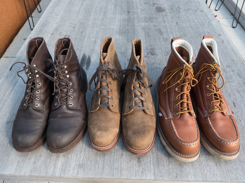 red wing thorogood boots