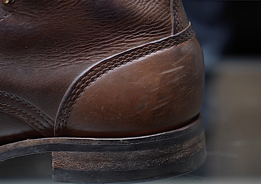 Whites sherman boot heel