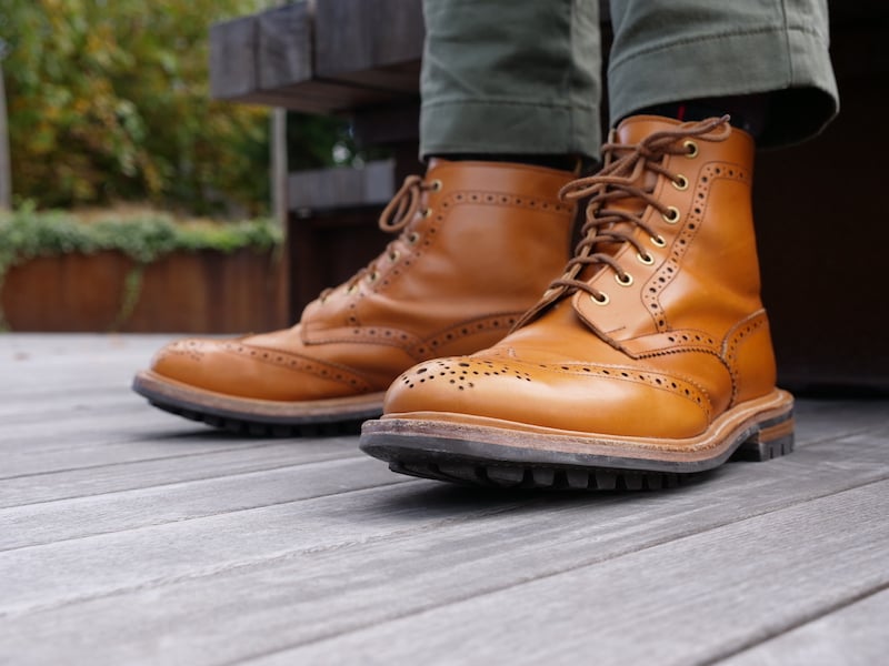 Trickers stow country clearance boot