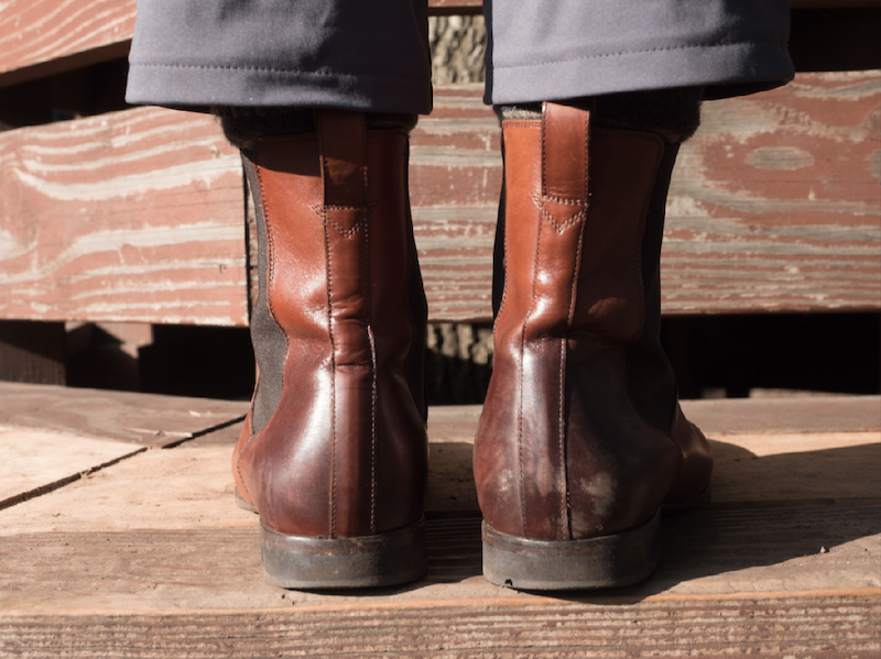 wolf and shepherd chelsea boots