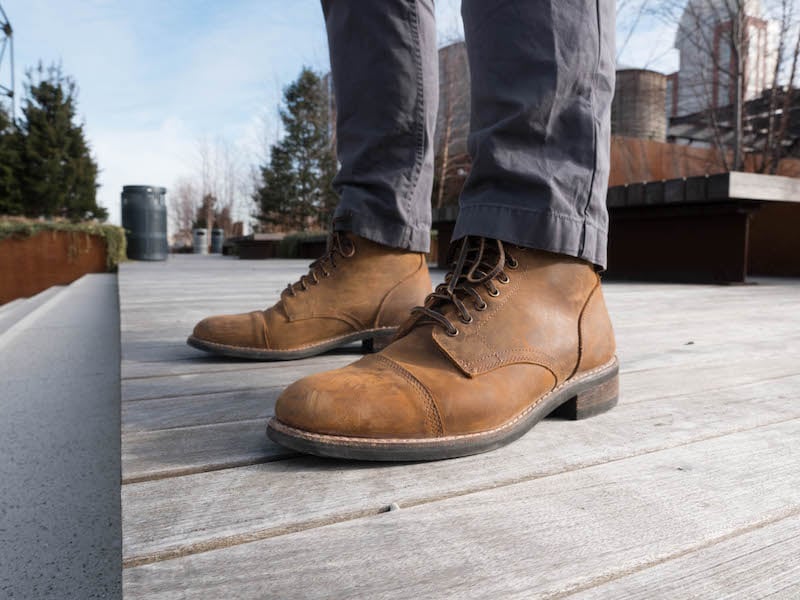 burnt copper thursday boots