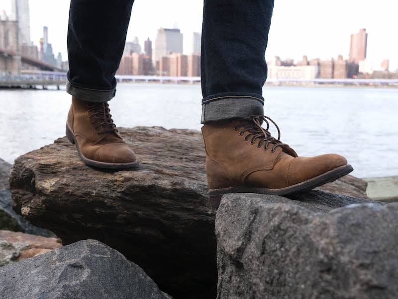 thursday boots vanguard waxed cacao