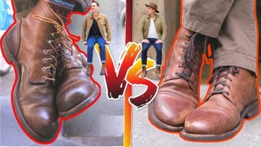 red wing vs thursday boots