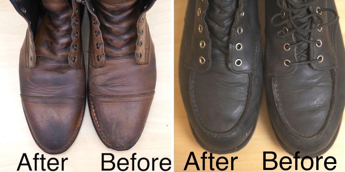  Fiebing's Leather Sole & Heel Edge Dressing - Shoe Shine Finish  - Black - 4 oz : Clothing, Shoes & Jewelry