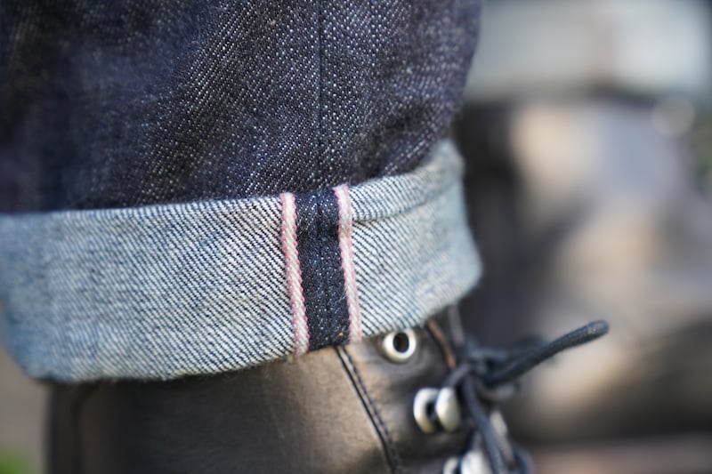 momotaro jeans selvedge cuff