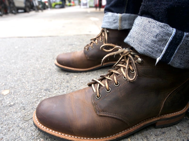 red wing boots marks