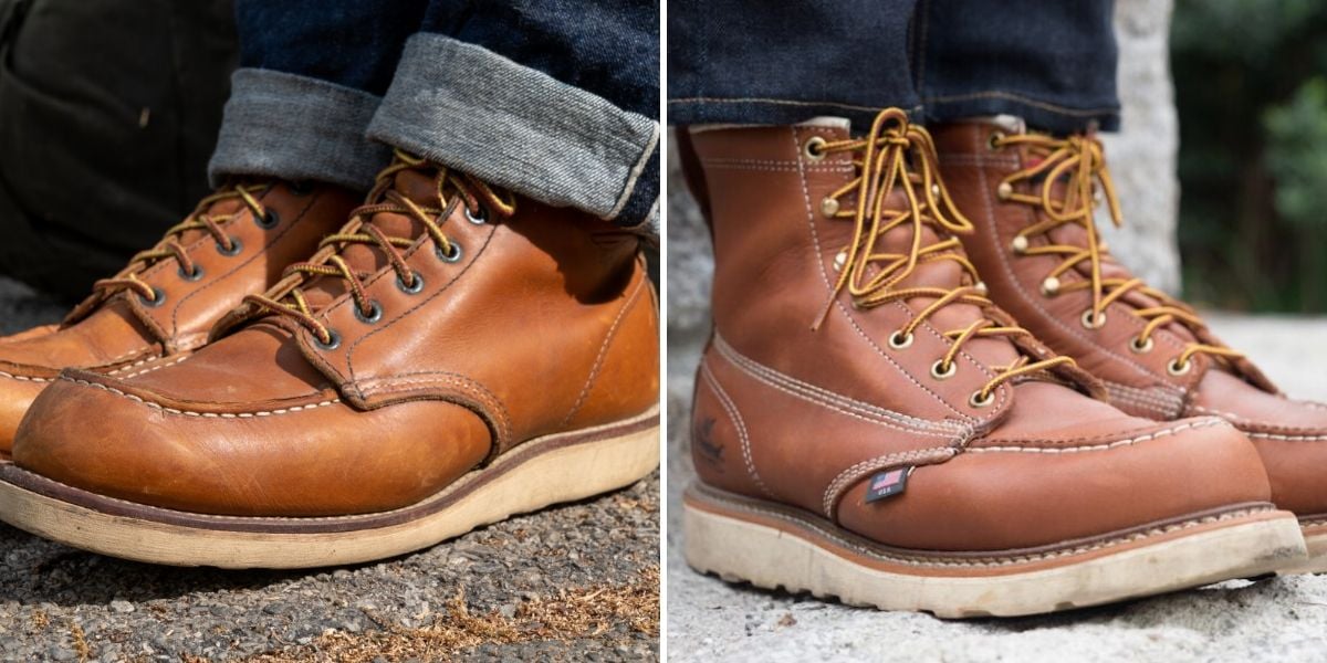 Red Wing vs Thorogood Which Moc Toe Is Best for You? Stridewise