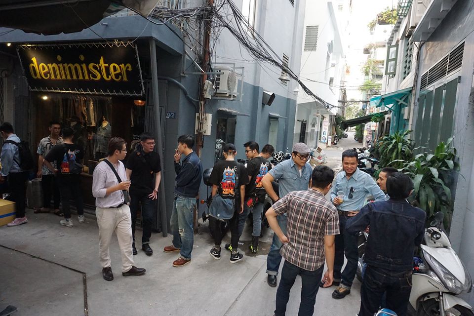 vietnamese raw denim meetup at denimister