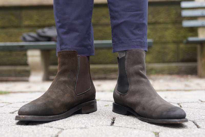 Men's Cavalier Chelsea Boot In Black Leather - Thursday Boot Company