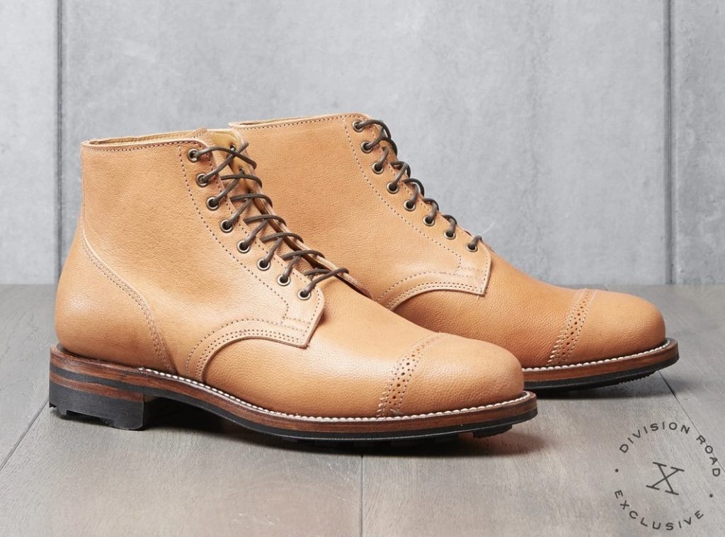 Camel shop leather boots