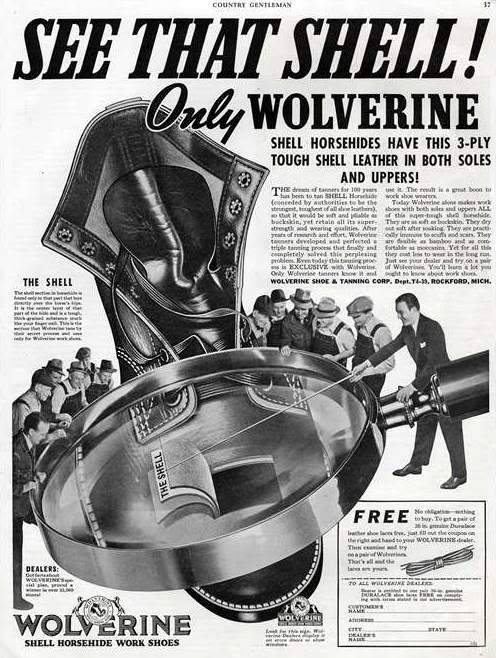 Wolverine Cordovan ad