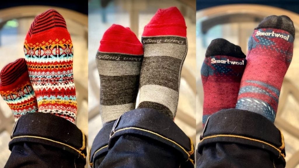 Chup socks vs Smartwool socks vs darn tough socks