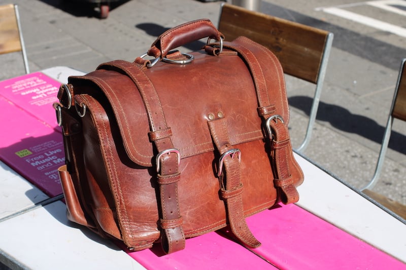 old saddleback bag