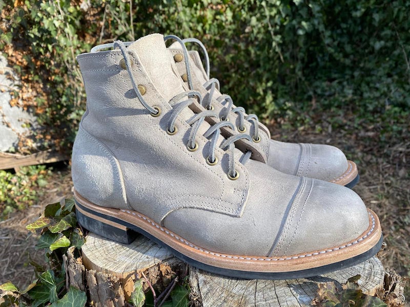 truman boot company smoke rambler