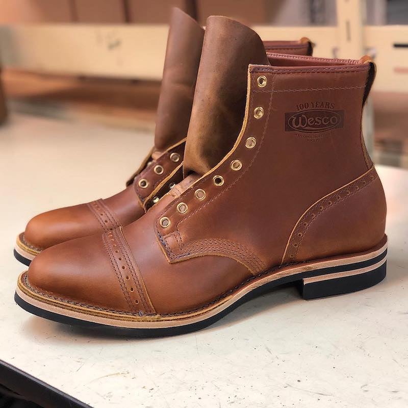 Wesco hotsell british tan