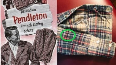 vintage pendleton flannel