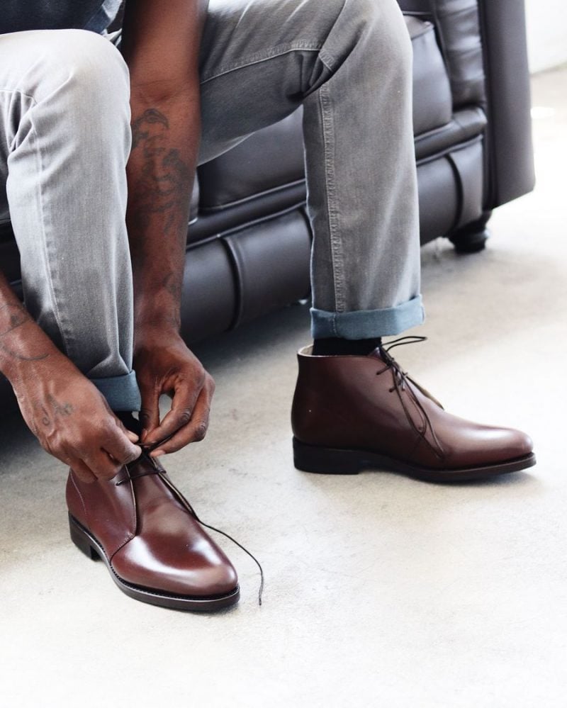 men's wide formal boots