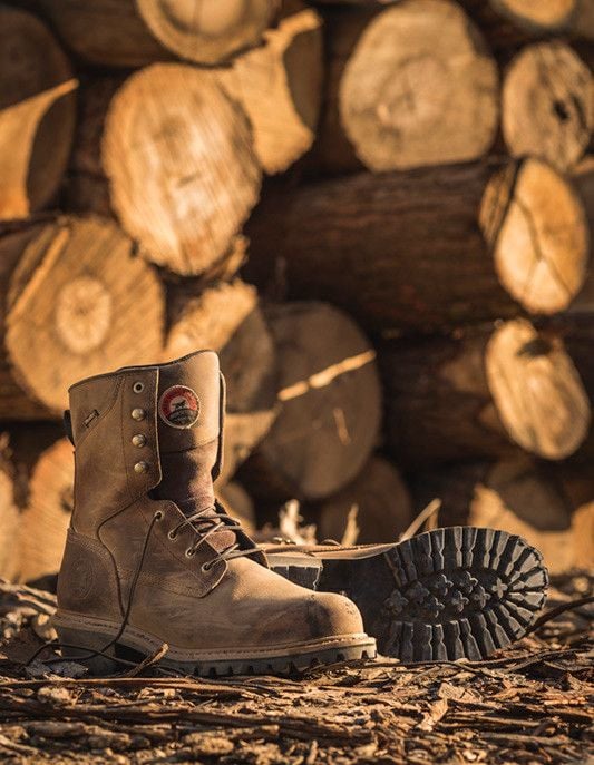 Stinky shop work boots