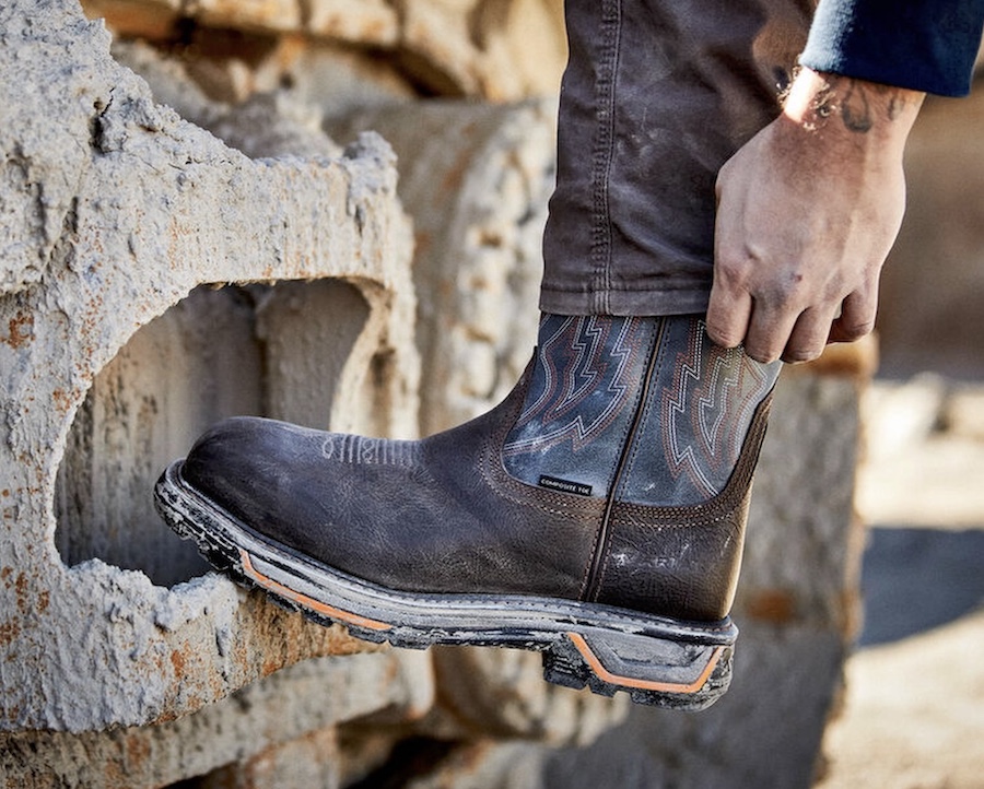 Ariat big rig pull on work boot