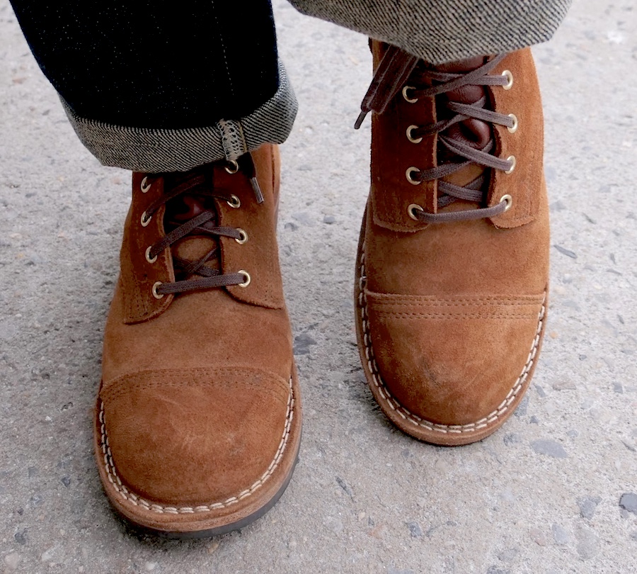 Nicks americana boots roughout