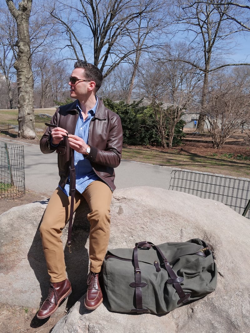 Filson large store duffle review