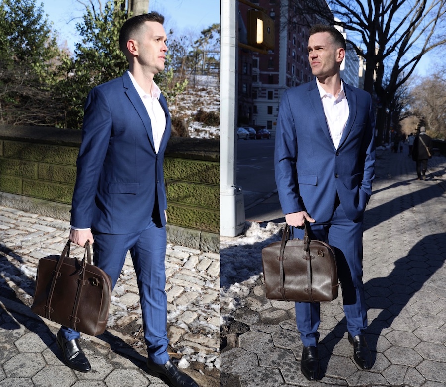 Cravar briefcase carmina loafers