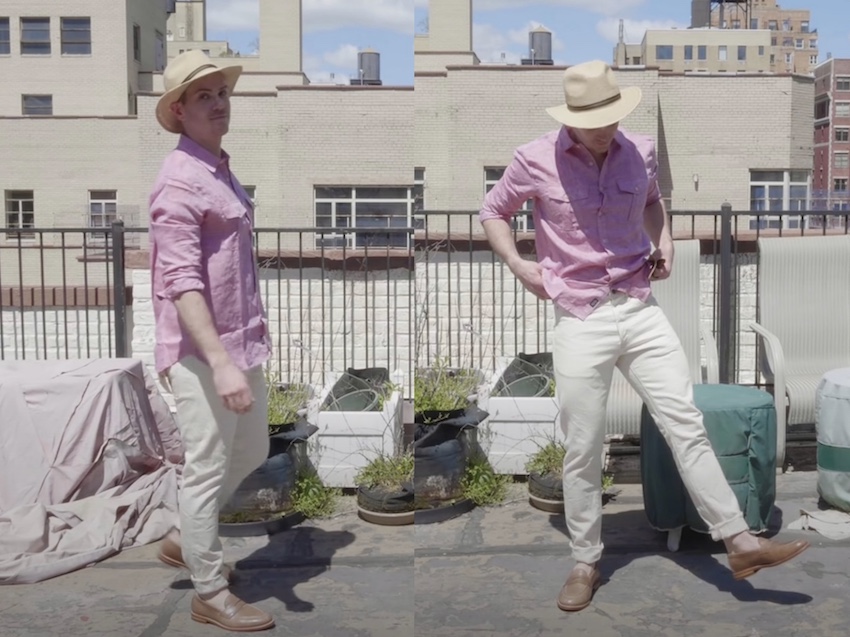 Borsalino straw hat