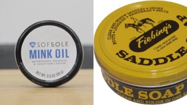 saddle soap vs mink oil