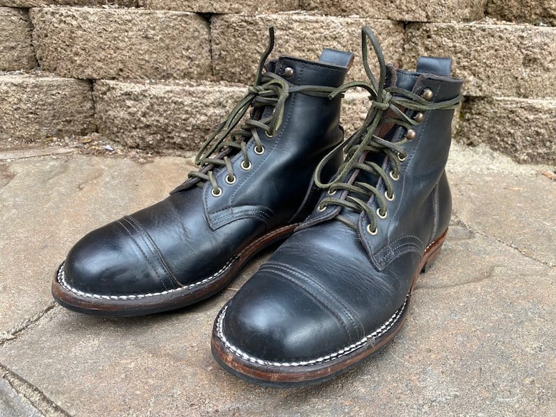 truman boot company black chromexcel pair