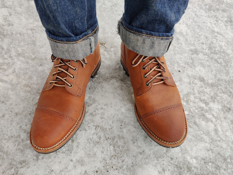 viberg Nutmeg Kudu service boot