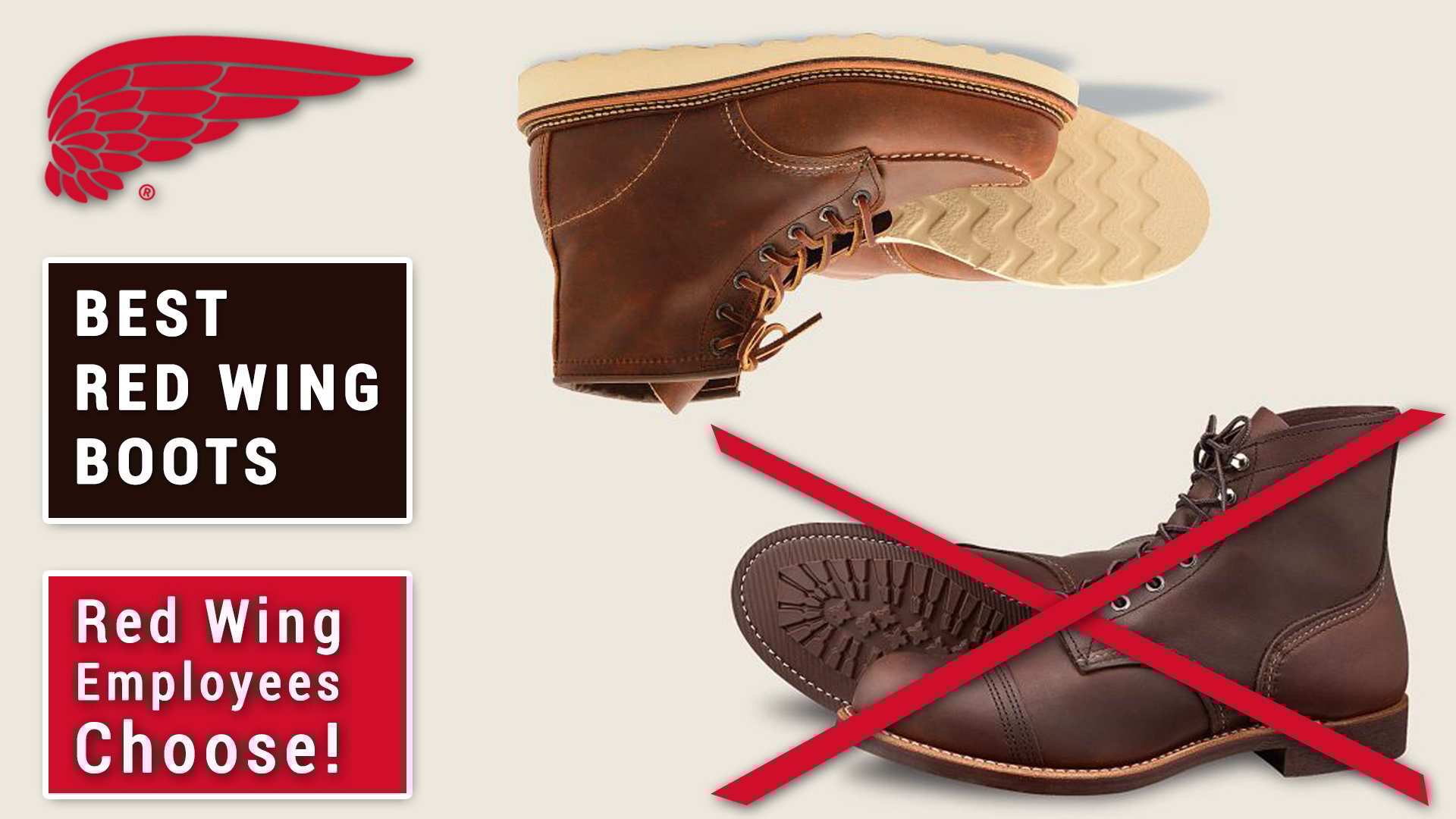 best red wing boots