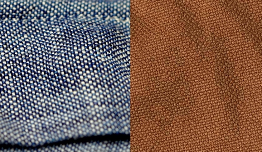 Chambray vs canvas