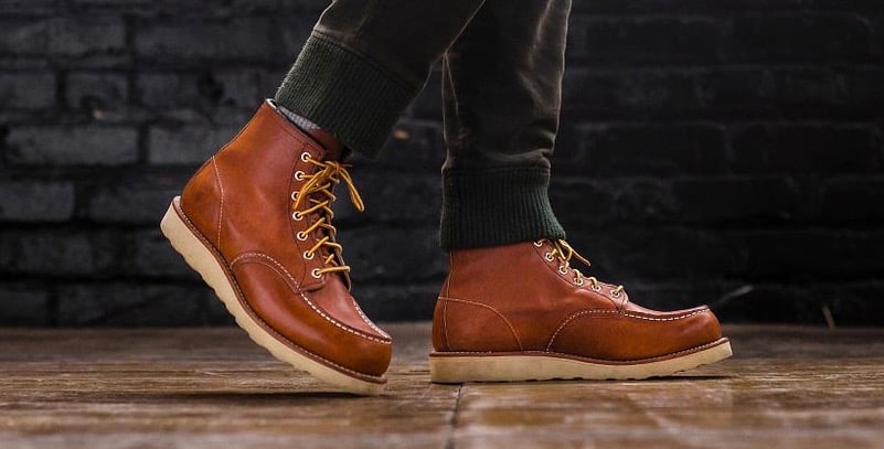 red wing high boots